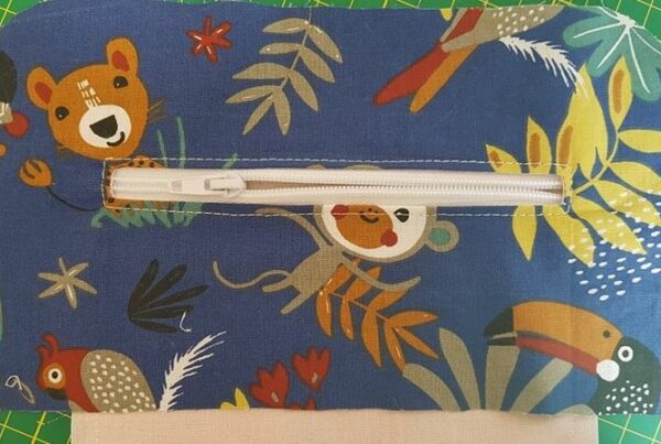 apprendre à coudre une poche zippée
