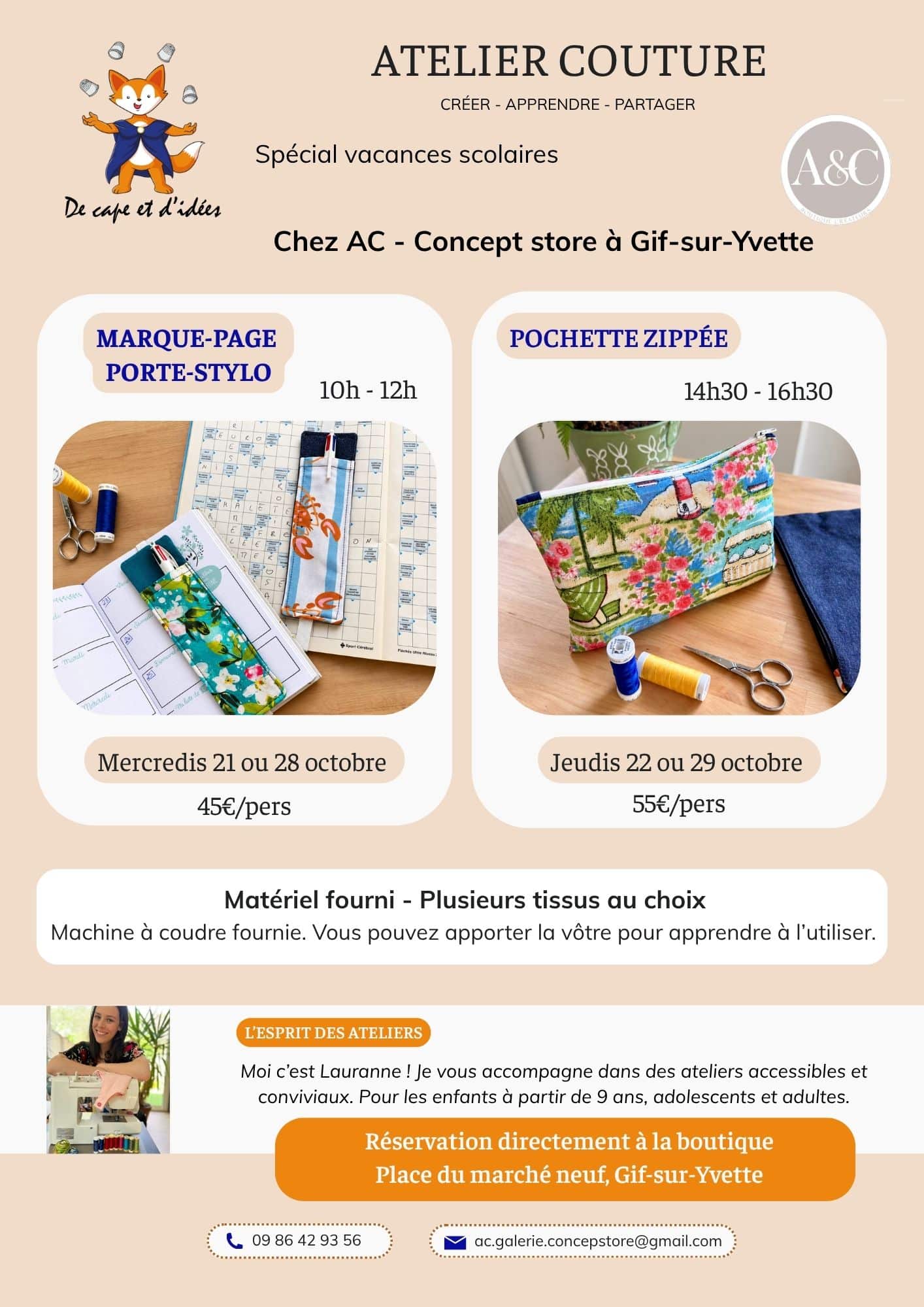 flyer de cape et d'idées 2026 pro
